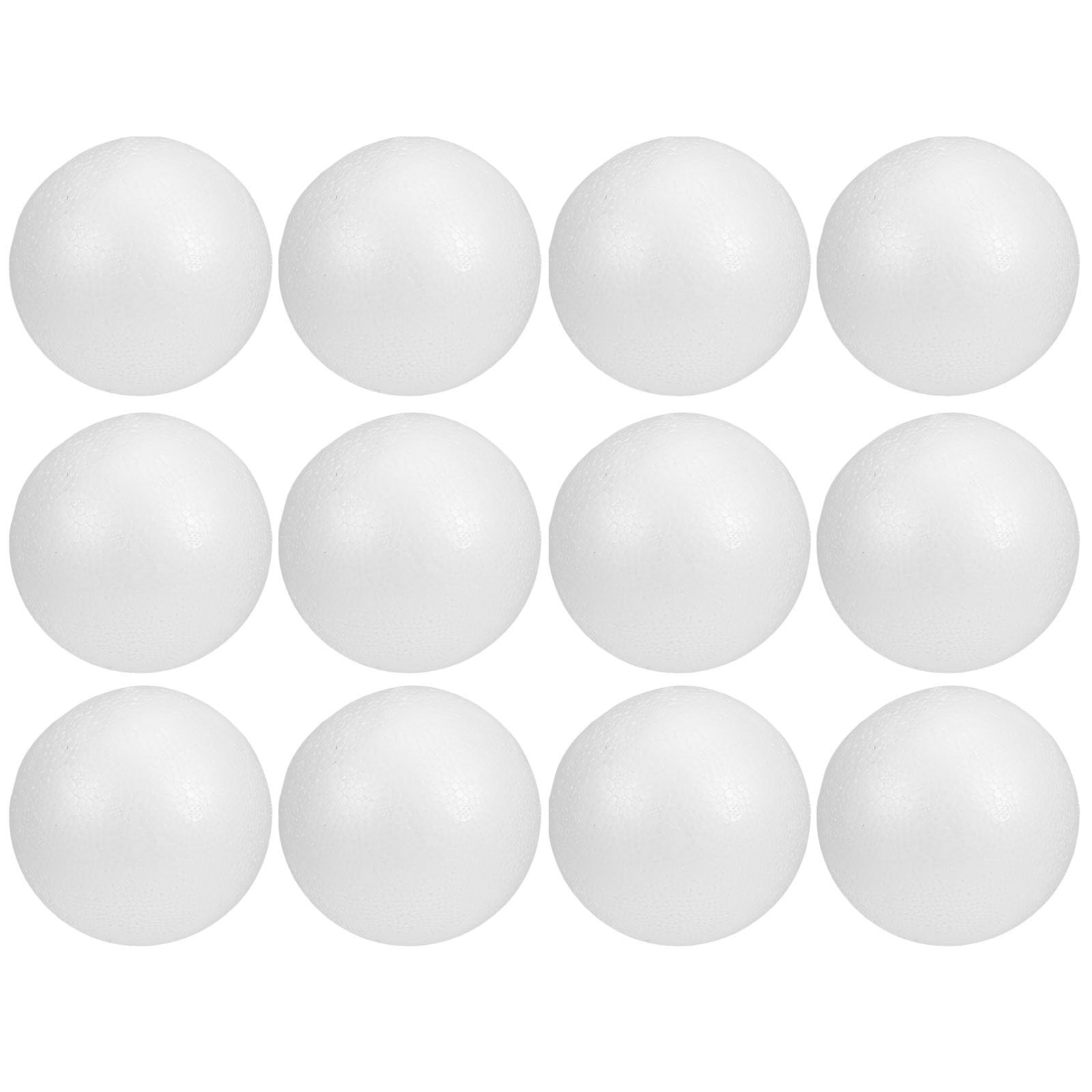 Boules de mousse blanches en polystyrène pour créer des souvenirs faits main