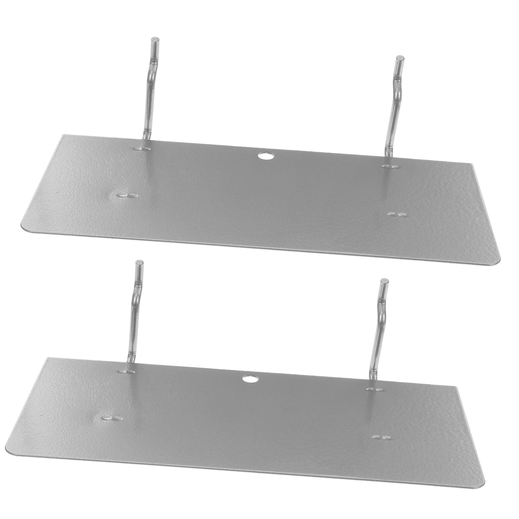 Cabilock Pegboard Shelf 2pcs Metal Brackets Garage Shelves Organize Craft Room Pegboard Accessories