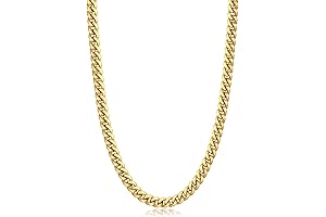 Men's 18 Inch Gold Chain Necklace - A Statement of Style and Sophistication