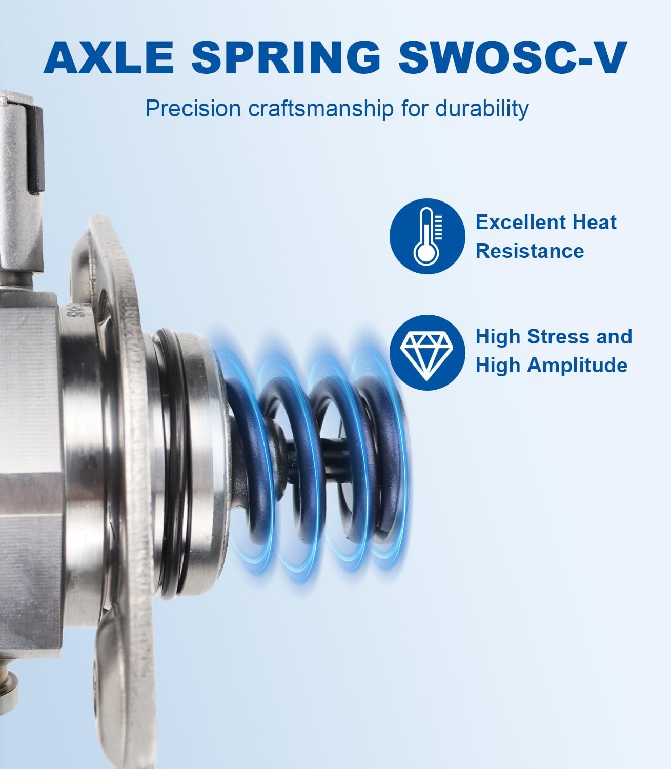 35320-2B220 High Pressure Fuel Pump Compatible with Hyundai Sonata Accent Tucson Veloster, Kia Optima Forte5 Rio L4 1.6l Replace GDP404 M73176 HM10054