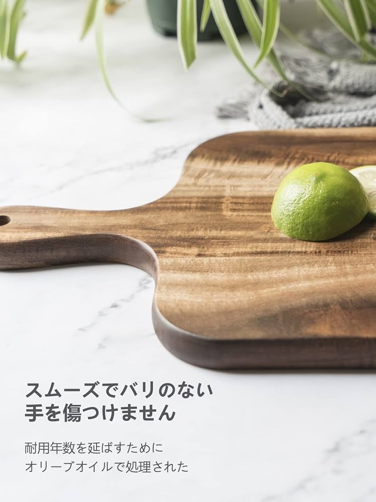 co+fe（コフェ）　ウッドカッティングボード カッティングボード 木製 アカシア ウッドボード カフェ風まな板