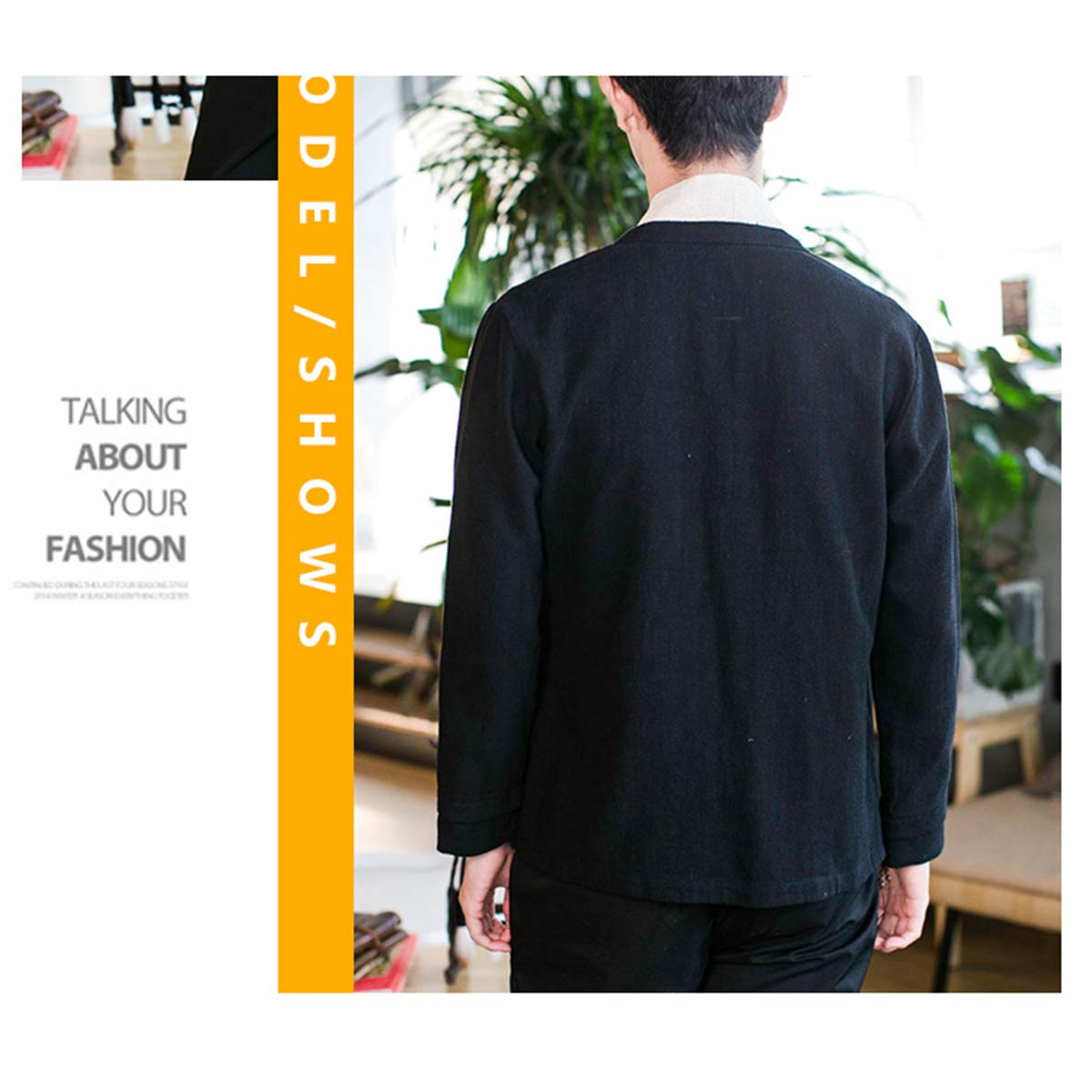 Seidarise Kimono Tradizionale Giapponese Abbigliamento Uomo Cardigan Noragi Giacca Yukata Cappotto Haori