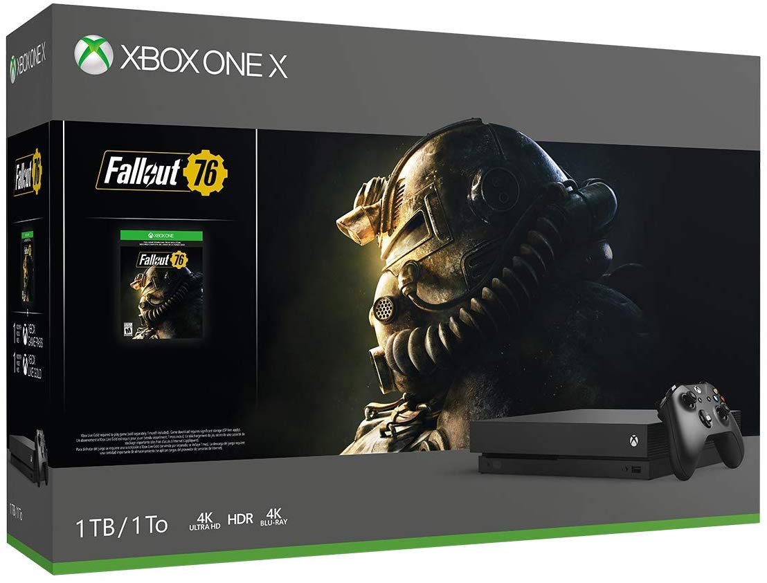 Xbox One X 1TB Console - Fallout 76 Bundle (Renewed)