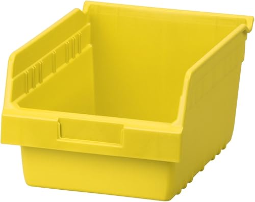 Vista 8 de Akro-Mils 30080 ShelfMax - Caja de almacenamiento de plástico, (12 x 8 x 6 pulgadas), transparente, (paquete de 8)