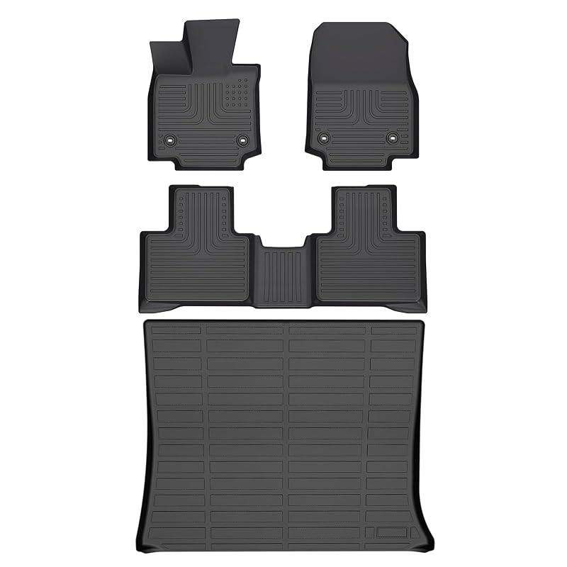 Tapetes automotivos em TPE para Lexus RX 2023–2026 RX350 RX350h RX500h, com tapete de porta-malas Norand, conjunto com 4 peças
