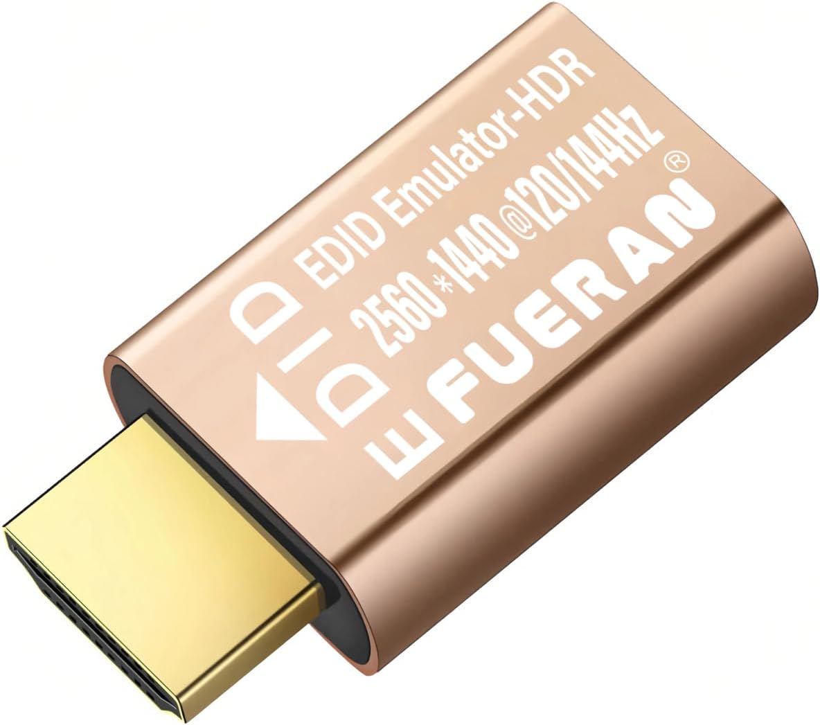 HDMI Dummy Plug Headless Ghost Display Emulator HDMI-Compatible（Fit Headless-1440P@120/144hz） (2560X1440@120-144hz)