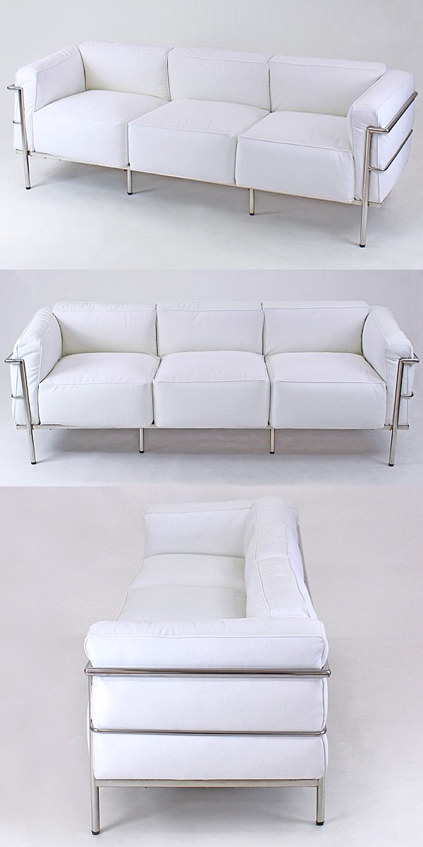 Amazon｜ソファ LC3 COMFORT 本革 デザイナーズ コルビジェ リ