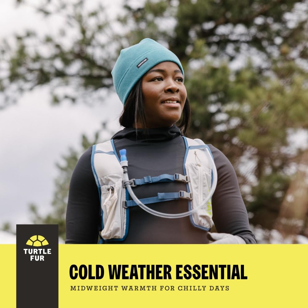 Turtle Fur Fleece Winter Beanie for Men and Women - Soft, Stretchy, Breathable Winter Hat That Won't Overheat Under Helmet - Image 6