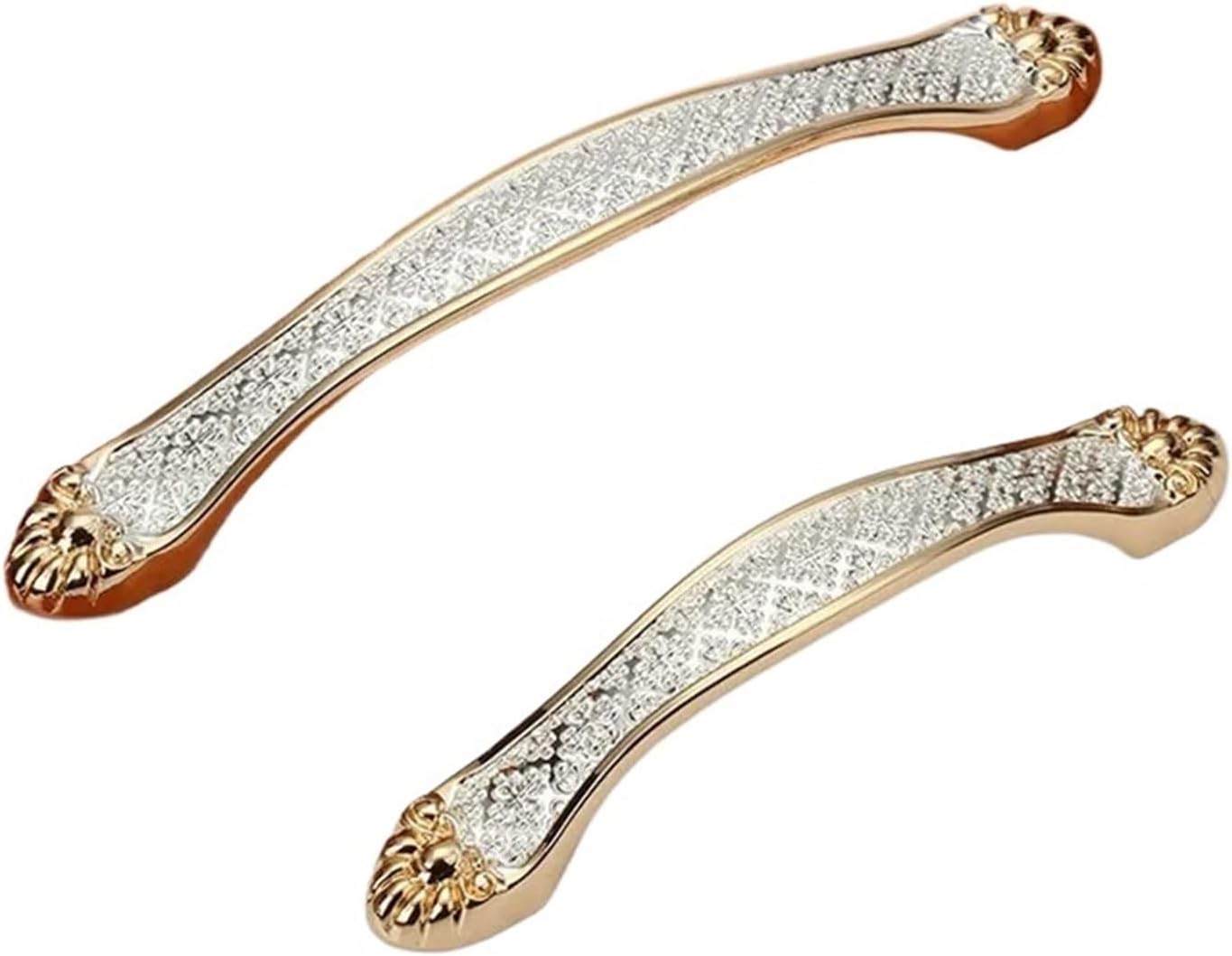 Furniture Handle for Wardrobe Kitchen Cabinets Cupboard Drawer Knobs Dresser Shoe Cabinet Pulls Handles 2Pcs(96mm)