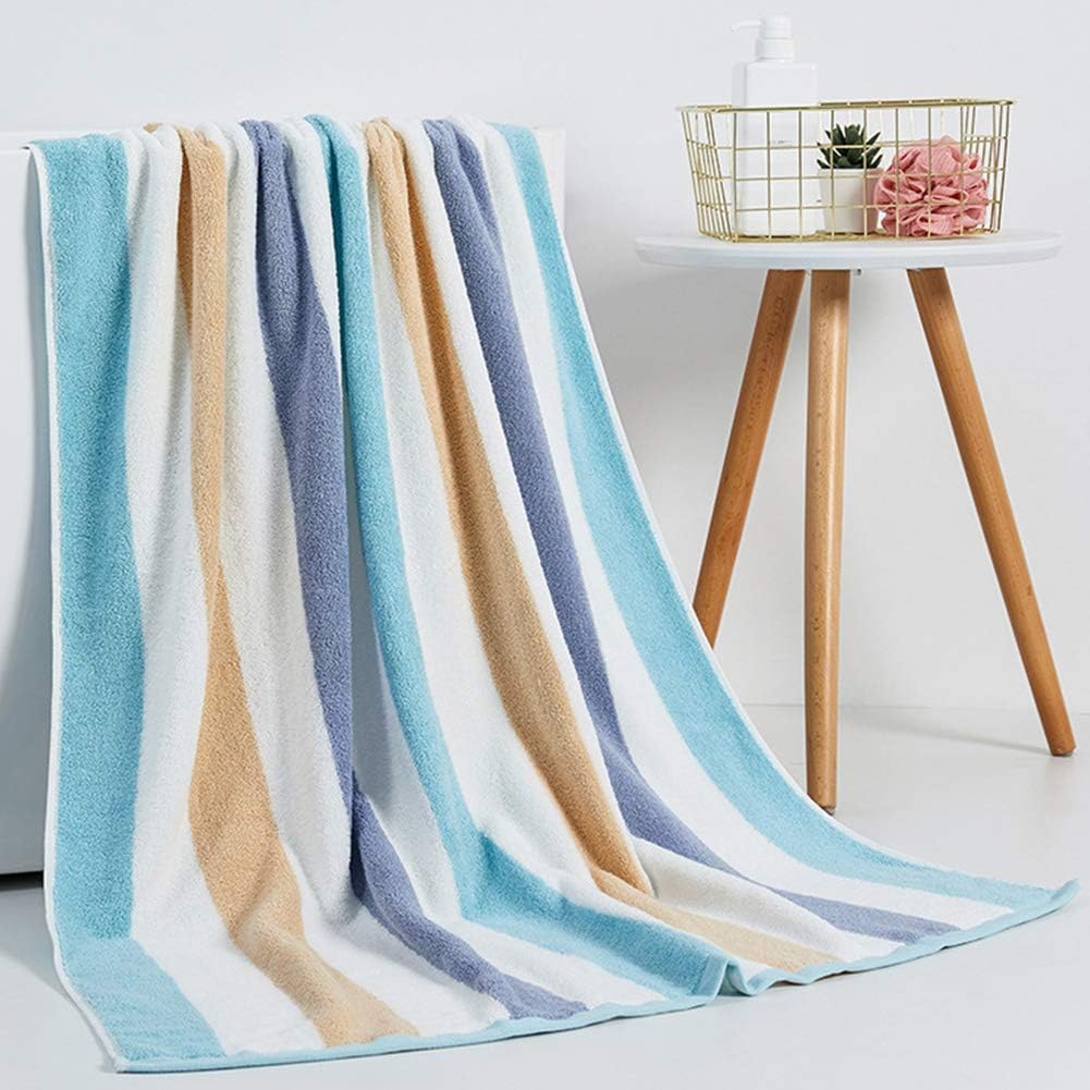 Bath Towel Large Thick Cotton Bath Sheets Household Beach Swimming Pool Towels Absorbent 35x71 inch(90x180 cm)