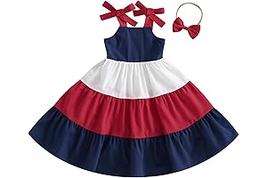 Adorable 4th of July Dress for Girls - Embrace the Patriotic Spirit