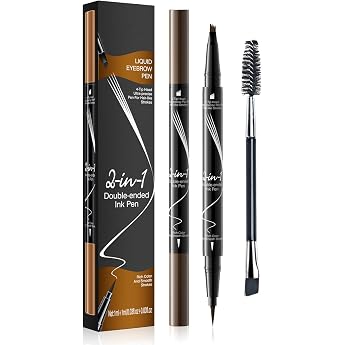 Eyebrow Pencil Waterproof 2-in-1 Dual-Ended Microblading Eyebrow Pencil