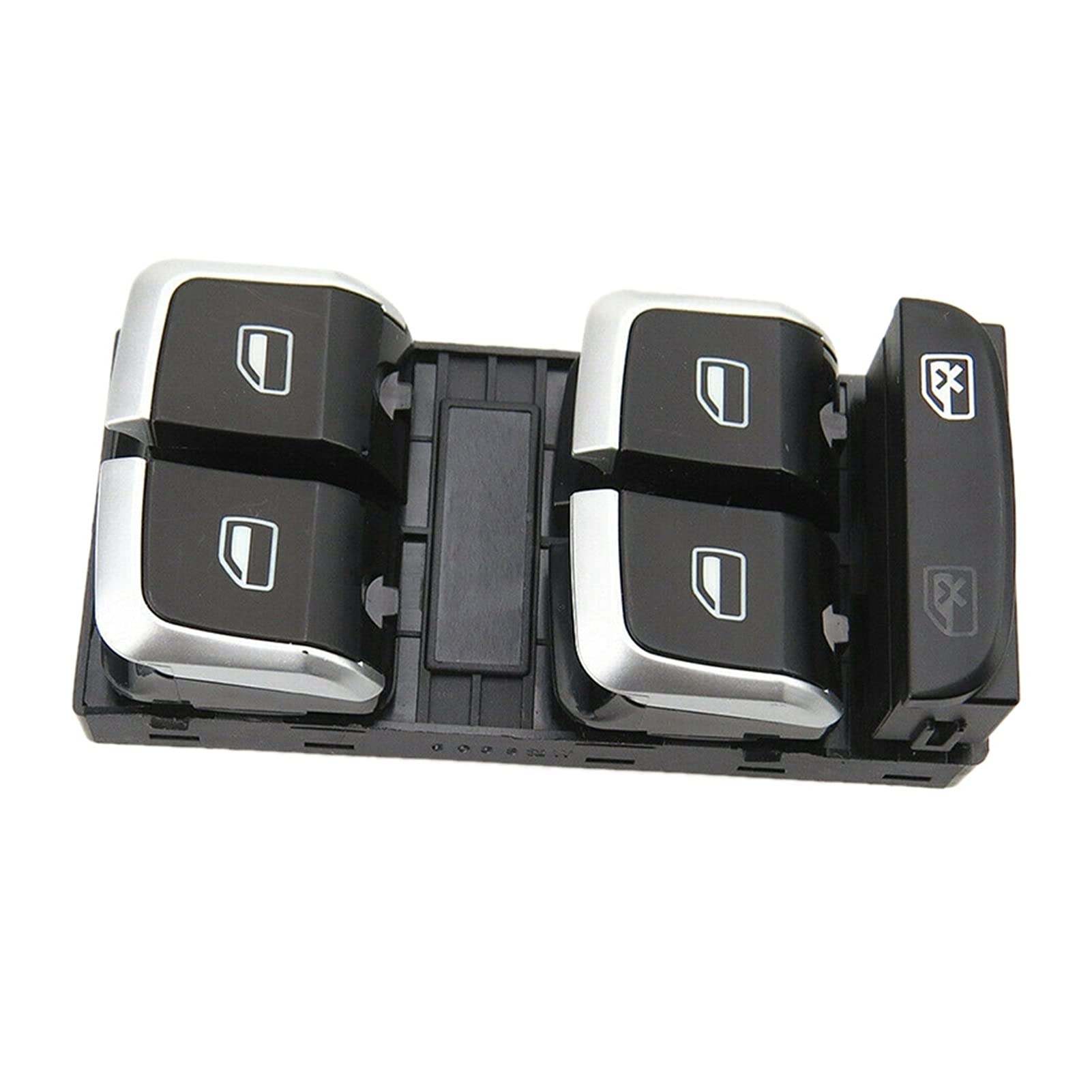 Commande de lève-vitre chromée haut de gamme 8K0959851A pour habitacle Audi Q5 S4