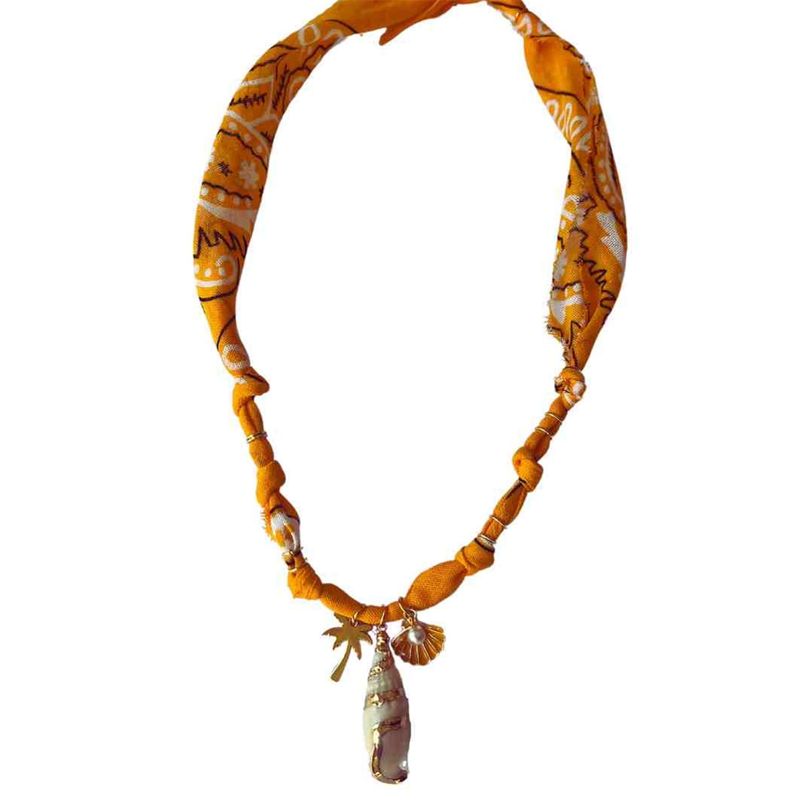 MICFENY Multiuse Silk Scarf Necklace Styles Neck Scarf Wristband For Daily Wear Travel Essential Women Headpiece