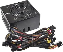 Evga 500 W1, 80+ White 500W, Power Supply 100-W1-0500-K3, Black