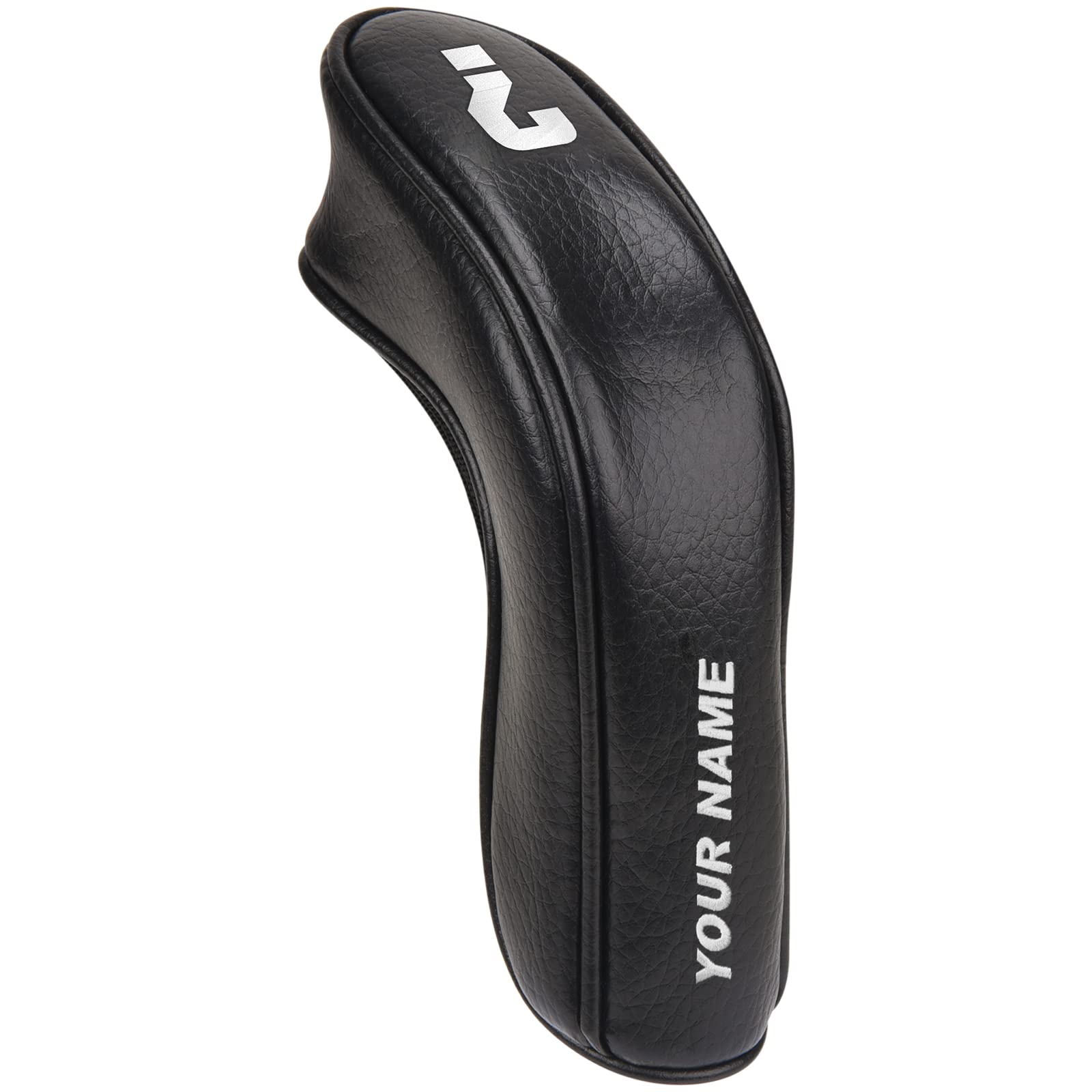 BIG TEETH Golf Hybrid Iron Head Cover 9Pcs, Long Hybrids Iron Covers Head Covers Set, Golf Club Covers W/Big NO. Fits for Cleveland Launcher Cobra T