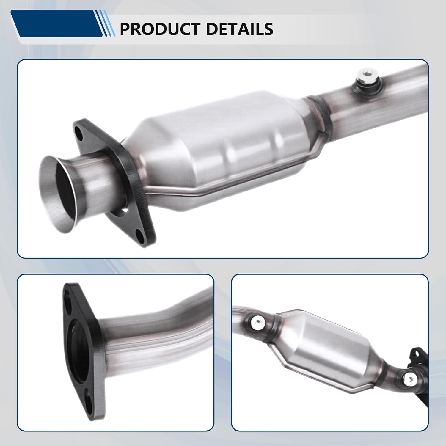 Left Right Catalytic Converter Compatible with 2003-2011 Ford Crown Victoria, Mercury Grand Marquis, Lincoln Town Car 4.6L V8，2PCS,E.P.A. Compliant Direct-fit 30383 30384