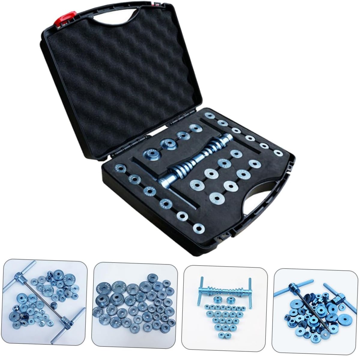 1pc Bike Bearing Press Kit Sturdy Alloy Tool for Bottom Bracket Installation and Wheel Hub Assembly Essential Repair Accessory