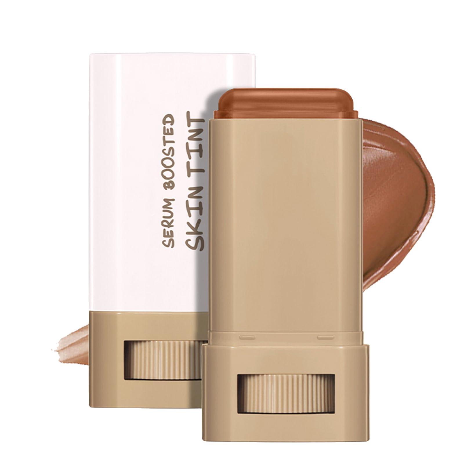 Tinted Moisturizer Stick, Beauty Balm Serum Boosted Skin Tint Concealer, Solid Serum for Boost Skin Tint