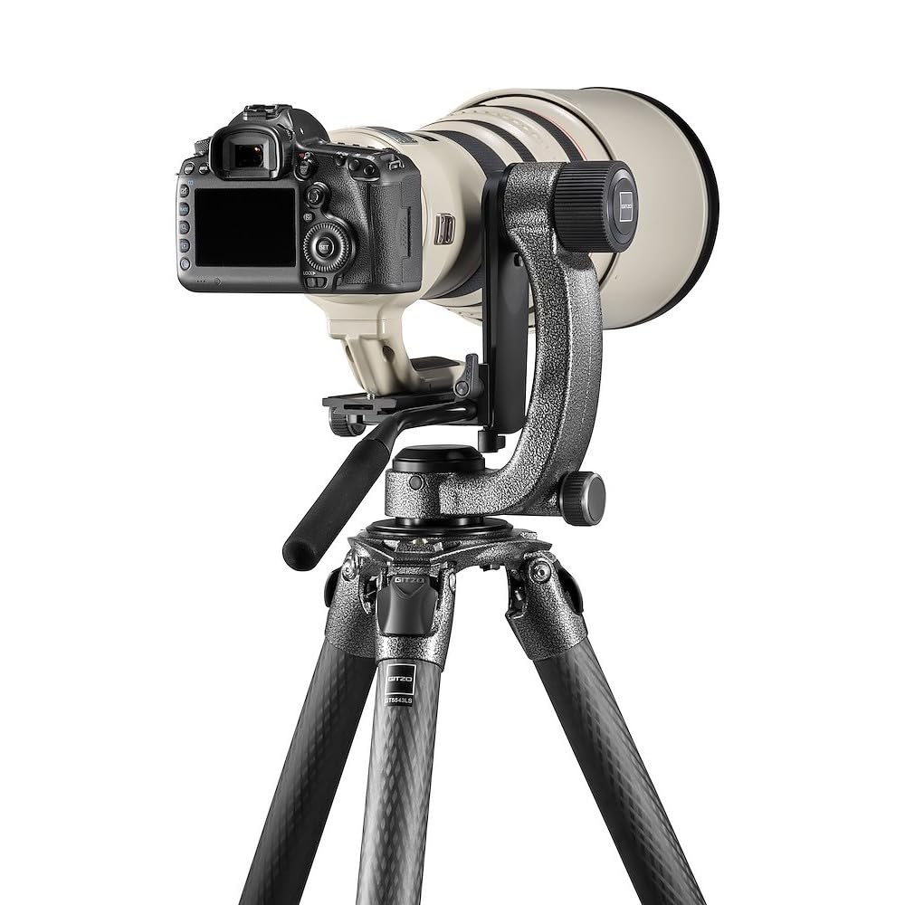 Gitzo, testa di supporto fluida, testa di supporto con cartuccia di fluido, con whip-pan, per il controllo dei movimenti, compatibile con treppiedi Systematic e Mountaineer, per fotografi e video