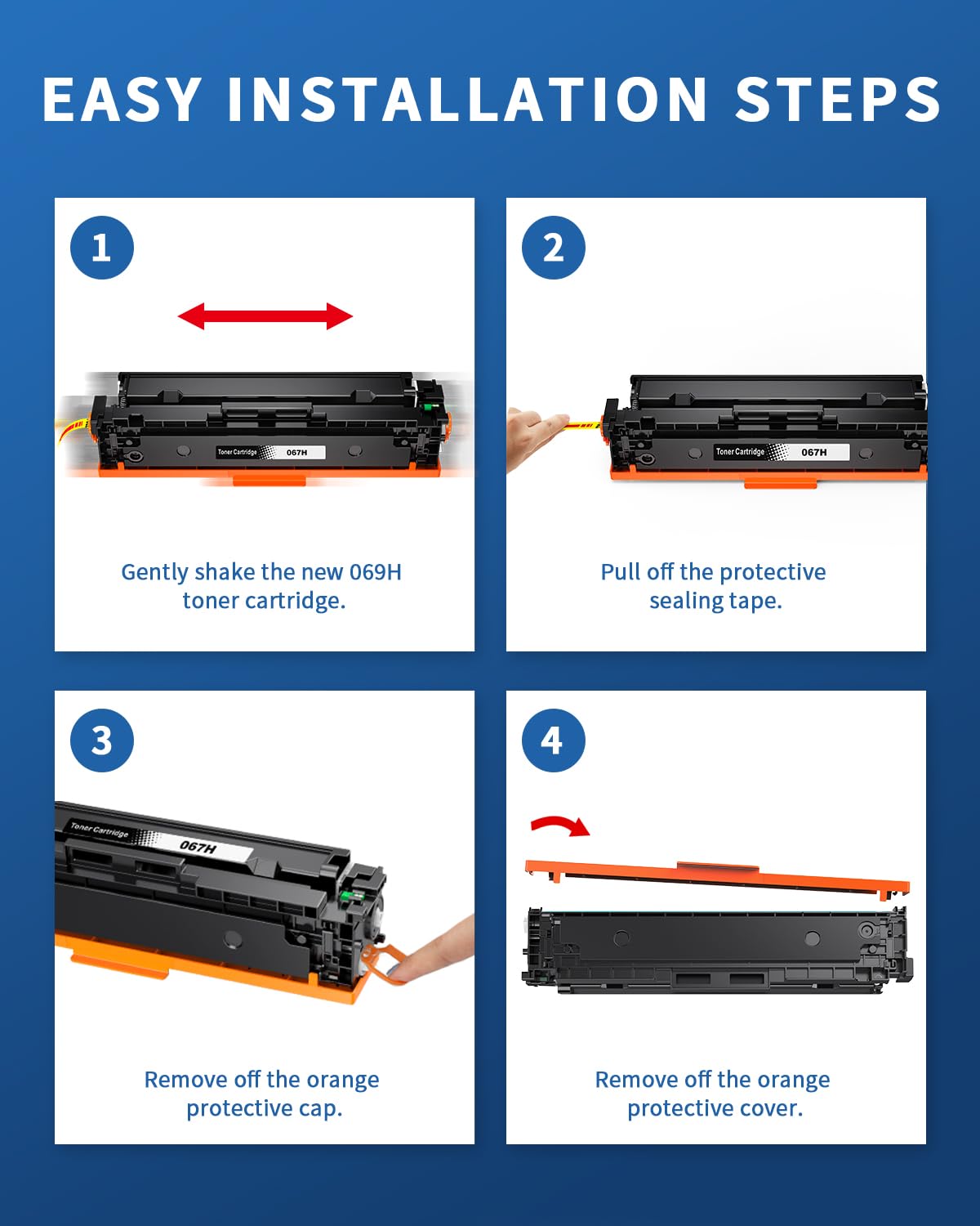 colorfly 067H 067 Toner compatibile con Canon Toner 067H Nero per Canon i-SENSYS LBP631 LBP631Cw LBP633 LBP633Cdw MF651 MF655 MF657 MF651Cw MF655Cw MF657Cw MF657Cw MF655Cw MF655Cdw 57 Cdw, 1