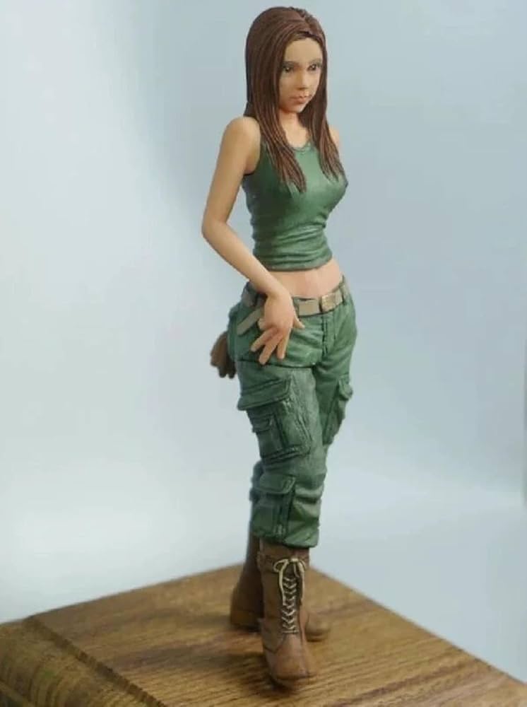 Amazon.co.jp: 1/20レジンモデルフィギュアキットGK、女性役、未