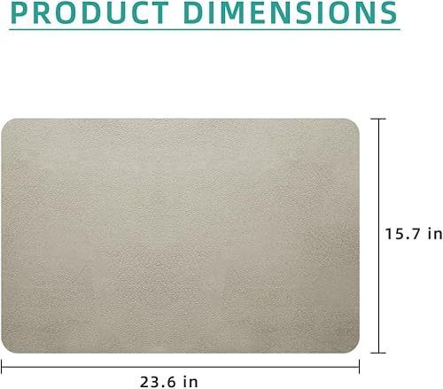 Miniatura 5 de Tapete de café absorbente para encimera de cocina, tapete absorbente para encimera de cocina, accesorios de barra de café, accesorios para colocar