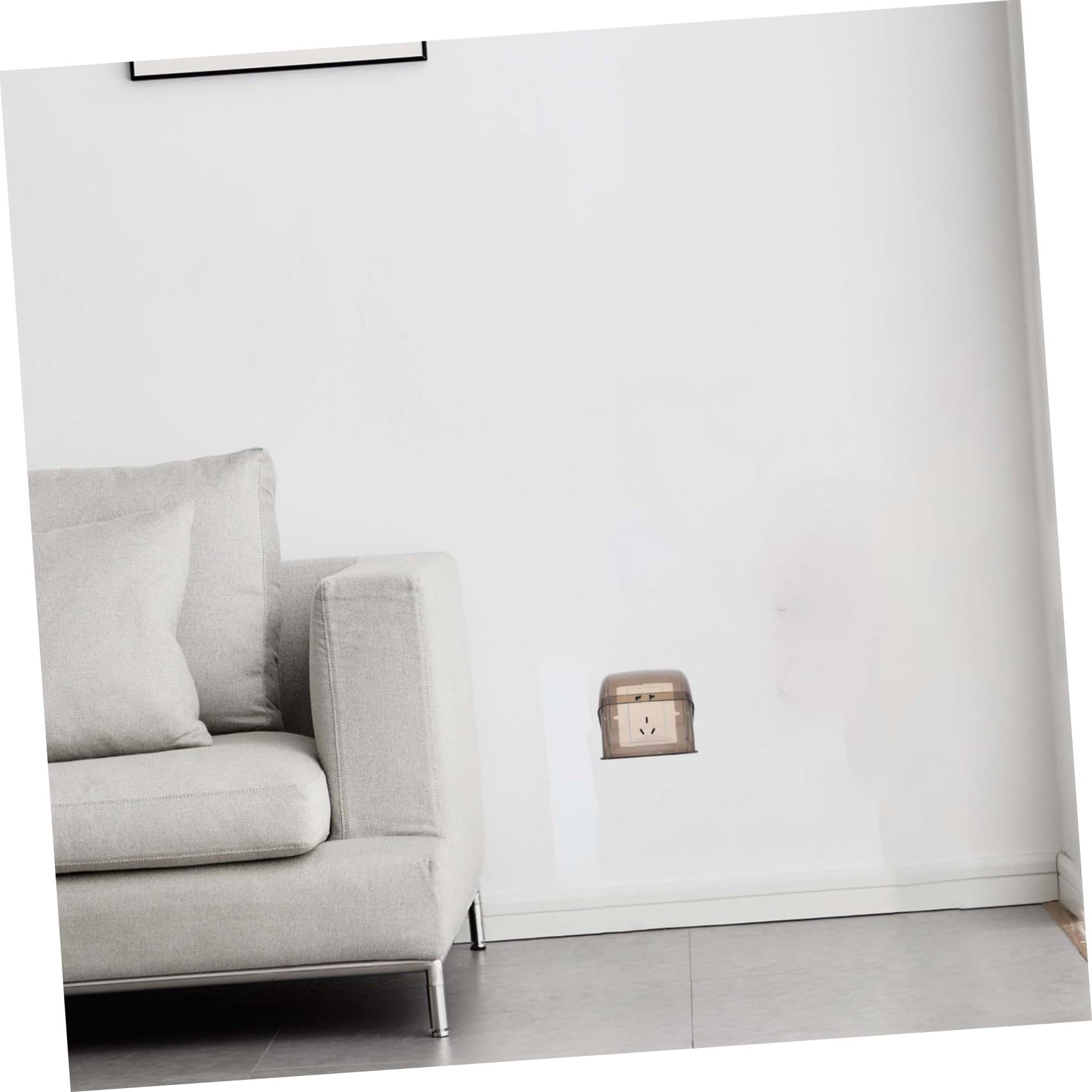 5Er-Box Steckdose wasserdichte Box Sicherheitssteckdose Steckdosenabdeckung im Badezimmer steckdosen-abdeckung socket cover Steckdosenabdeckung wetterfest Steckdosenschutz Plastik