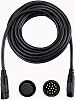 18 Pin Extension Cable Cord for Monitor Display of Backup Camera System Rear Side View Reverse Camera Car Video Extension Wire AV Extension Cable for RV Trailer Camper Truck Bus 5m16.4ft