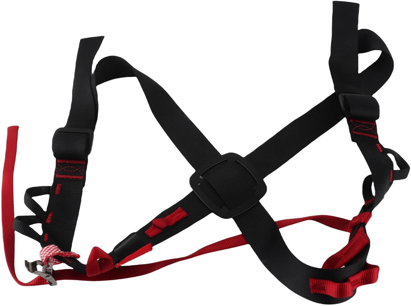 Chest Shoulder Strap, Outdoor Adjustable Safety Shoulder Strap for Climbing Harness Equipment
