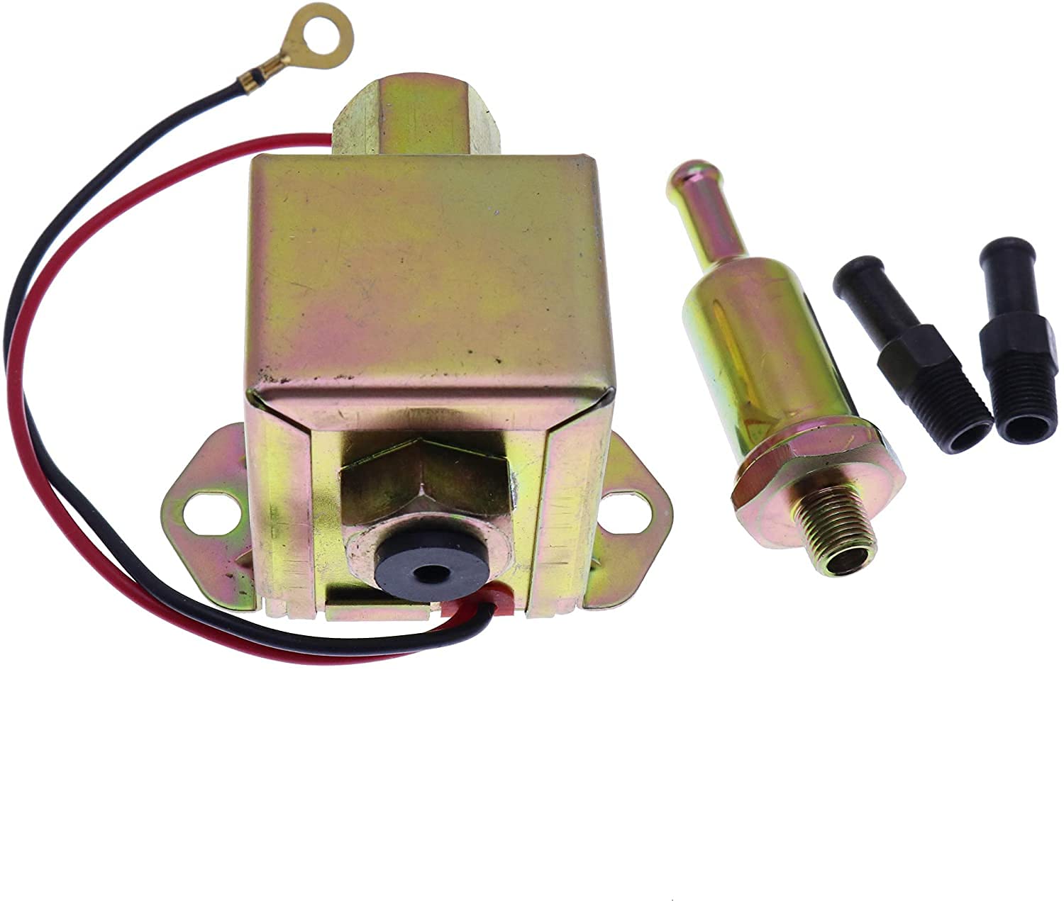 12V Fuel Pump 149-2140 149-2150 149-2272 149-2145 Compatible with 3.5-5PSI Onan Generator BGE BGEL F&G Model KV A-B Facet 40189 40189N