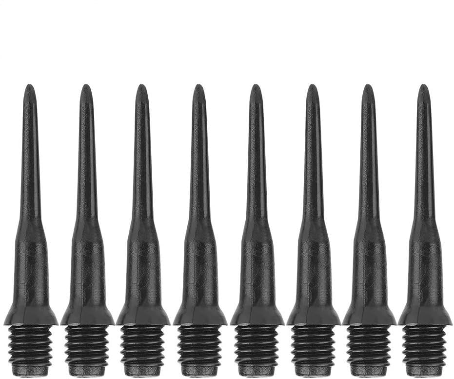 Odorkle 100pcs Soft Tips, 4.5mm Thread Size, PC Tips Replacement Soft Tips for Electronic Darts (Black), Odorkled59qc7g84e-01