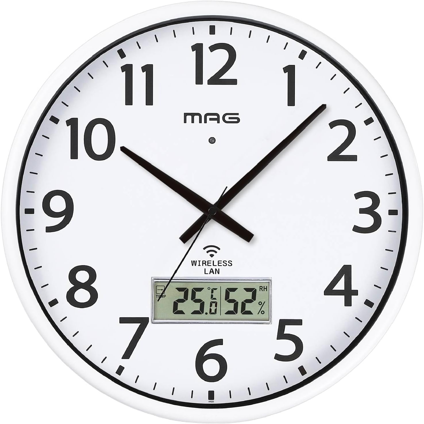 【特価商品】MAG(マグ) 掛け時計 壁掛け時計 Wi-Fiと接続 無線LAN Amazon.co.jp: MAG(マグ) 掛け時計 壁掛け時計 Wi-Fiと接続 無線LAN