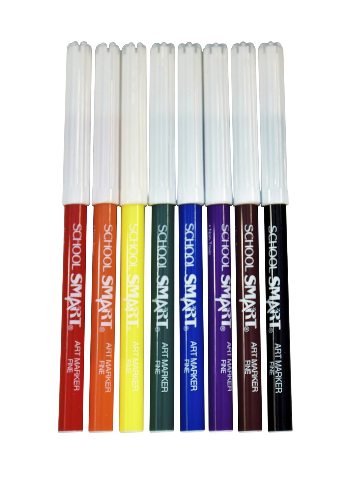 School Smart Conical and Fineline Watercolour Combo Marker Pack - Pack of 192 - Assorted Colours