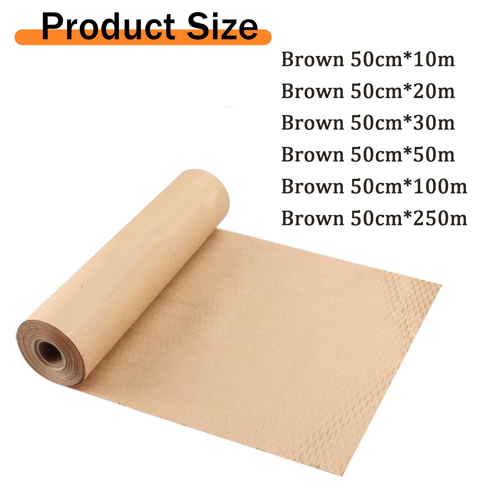 Rollo De Papel De Embalaje De Nido De Abeja, Papel De Embalaje Marrón, Envoltura De Burbujas Para Mudanzas, Para Mudanzas, Envío De Paquetes Frágiles - Alternativa Ecológica Al Envoltorio De Burbujas