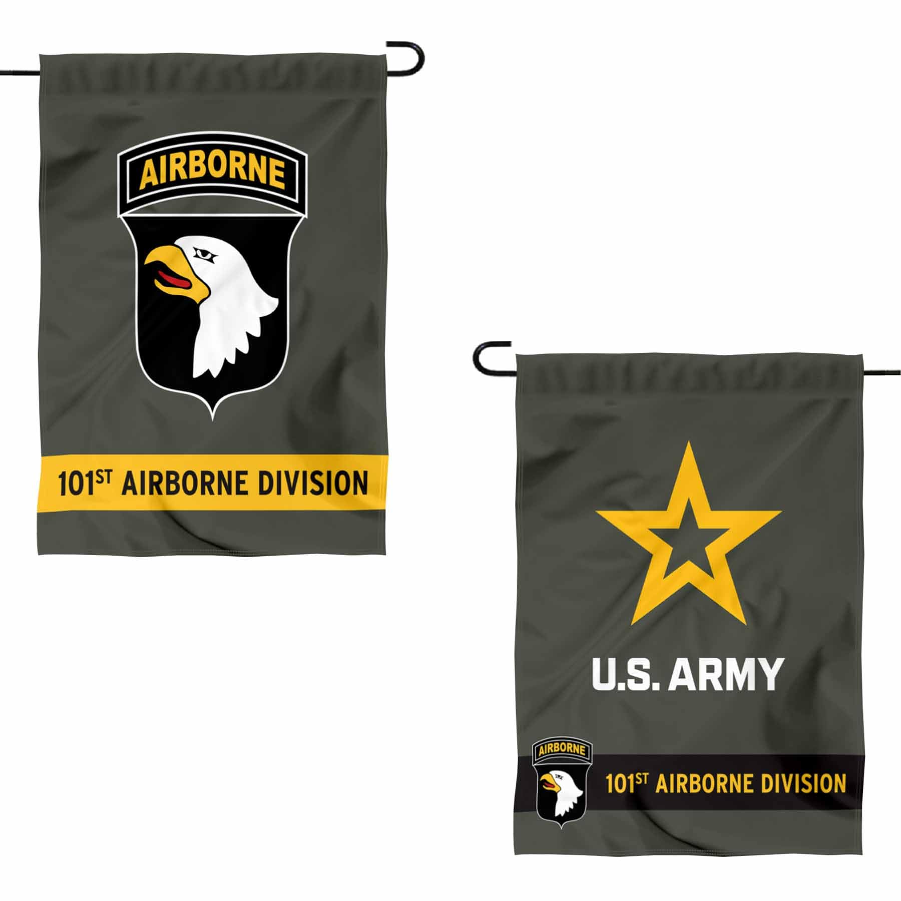 US Army 101st Airborne Division Garden Flag Yard Banner
