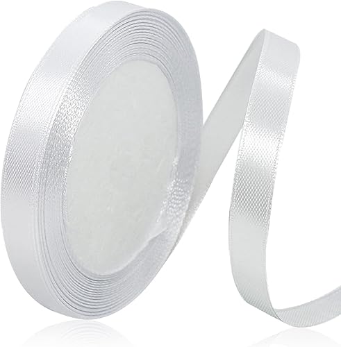 Miniatura 114 de Cinta dorada para envolver regalos, cinta de satén de 1 pulgada x 25 yardas para manualidades, fabricación de lazos para el cabello, coronas, ramos