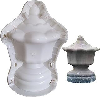 Moule de jardinière, moule en béton pour statues moules de ciment en plastique diy pour le béton décoratif en béton moule de statues pour clôture de main-d