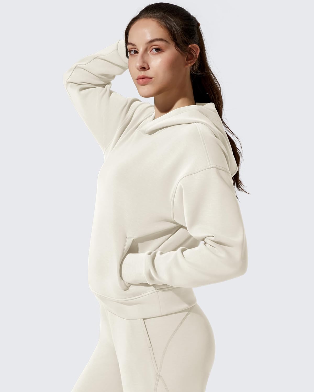 G4Free Smoofit Modal Soft Women's Fleece Hoodies Long Sleeve Pullover Casual Sweatshirts with Pockets - Image 2