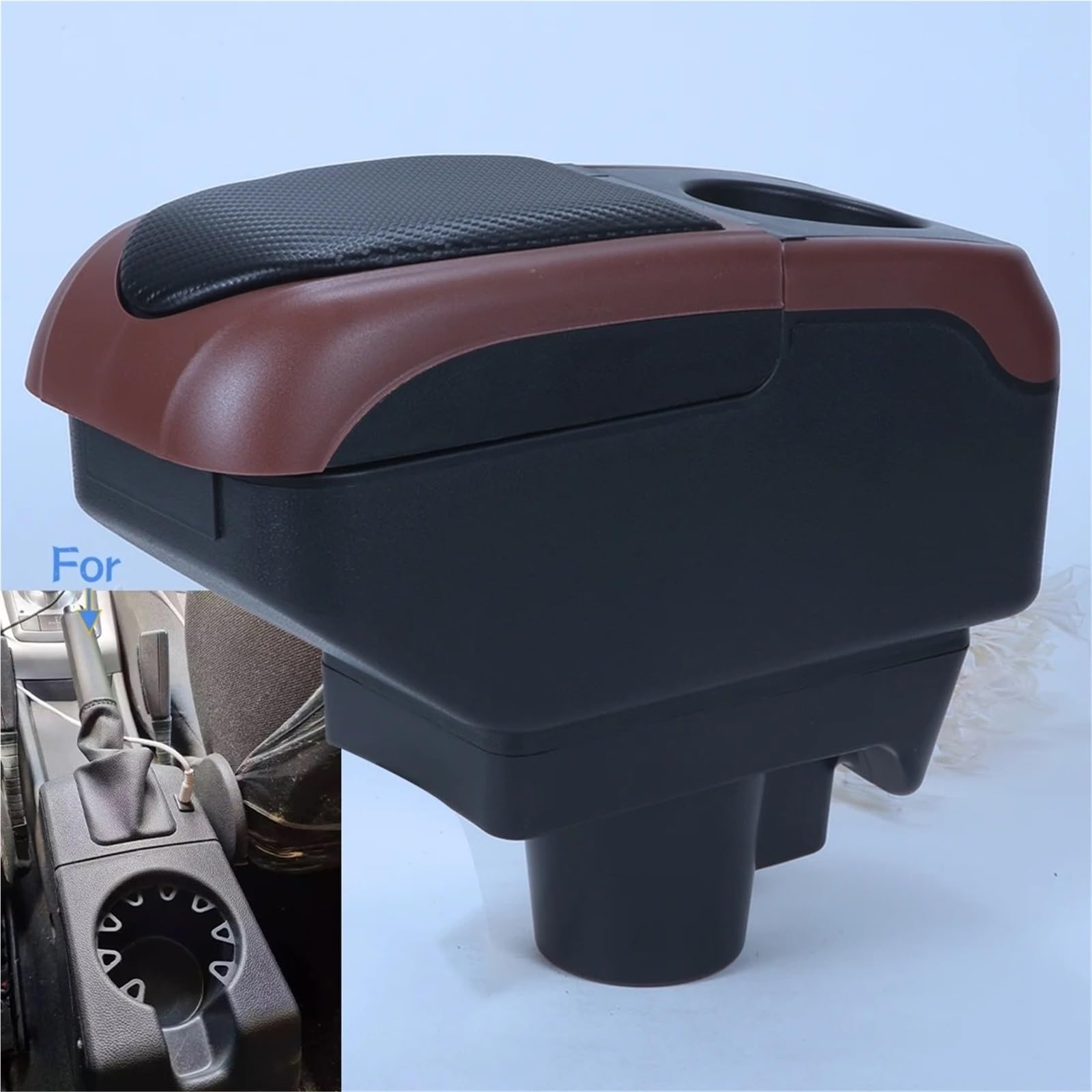 Accoudoir Central Accoudoir Voiture Pour Opel, Pour Astra H 2004 – 2011 Boîte Rangement Automatique Renfort Bras Détails Intérieurs Accessoires