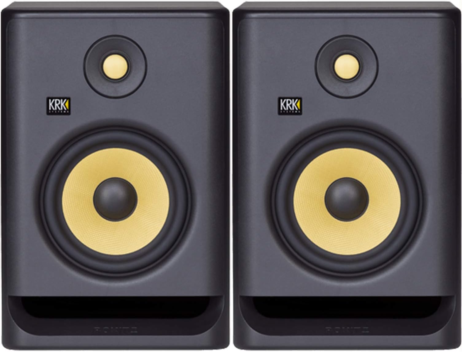 RP7 Rokit 7 G4 Professional Bi-Amp 7" Powered Studio Monitor Pair, Black, RP7 - Pair