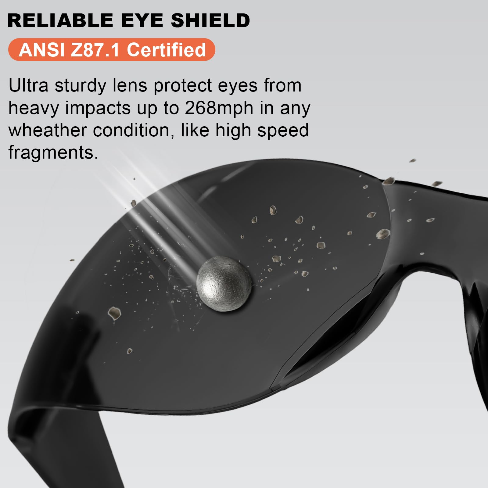 Gafas de seguridad para hombres y mujeres, ANSI Z87.1, gafas de seguridad a granel para exteriores