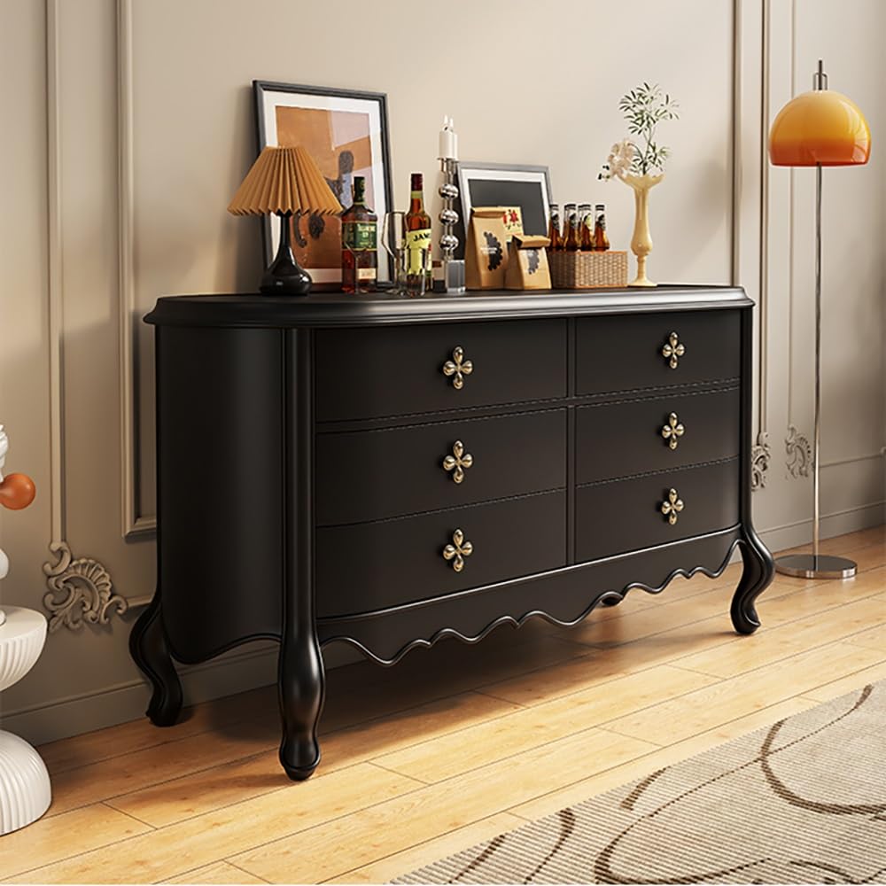 Flur 140cm Massivholz-Eingangs-Kommode, Haushalts-Dekorationsauftisch mit Schubladen, für Wohnzimmer, Küche, Schlafzimmer Haustür(A)