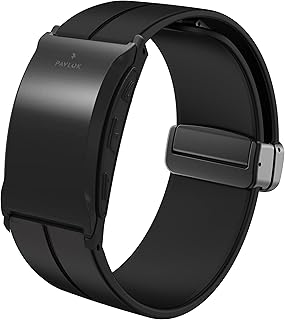 Compatible with Pavlok 3 Bands, Sahouden Soft Silicone Magnetic Buckle Sport Replacement Straps for Women Men Compatible with Pavlok 3