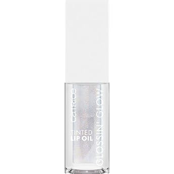 Catrice Glossin Glow Tinted Lip Oil Lip Gloss No. 060 Transparent Nourishing Colouring Effect with Oils Vegan No Preservatives No Parabens No Microplastic Particles Pack of 1 4 ml