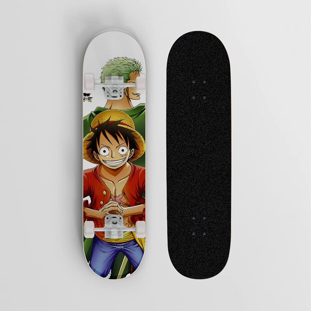 Buy ONE PIECE Roronoa Zoro Monkey D. Luffy Anime Skateboard, Pro