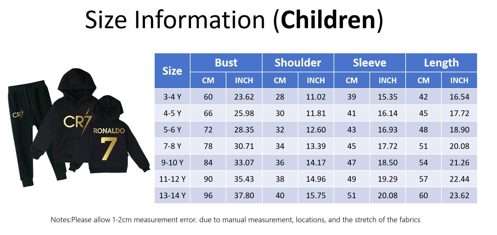 Générique Maillots de Football pour enfants, survêtement de Football pour enfants, ensemble à capuche et pantalon de survêtement, cadeau de Football pour garçons