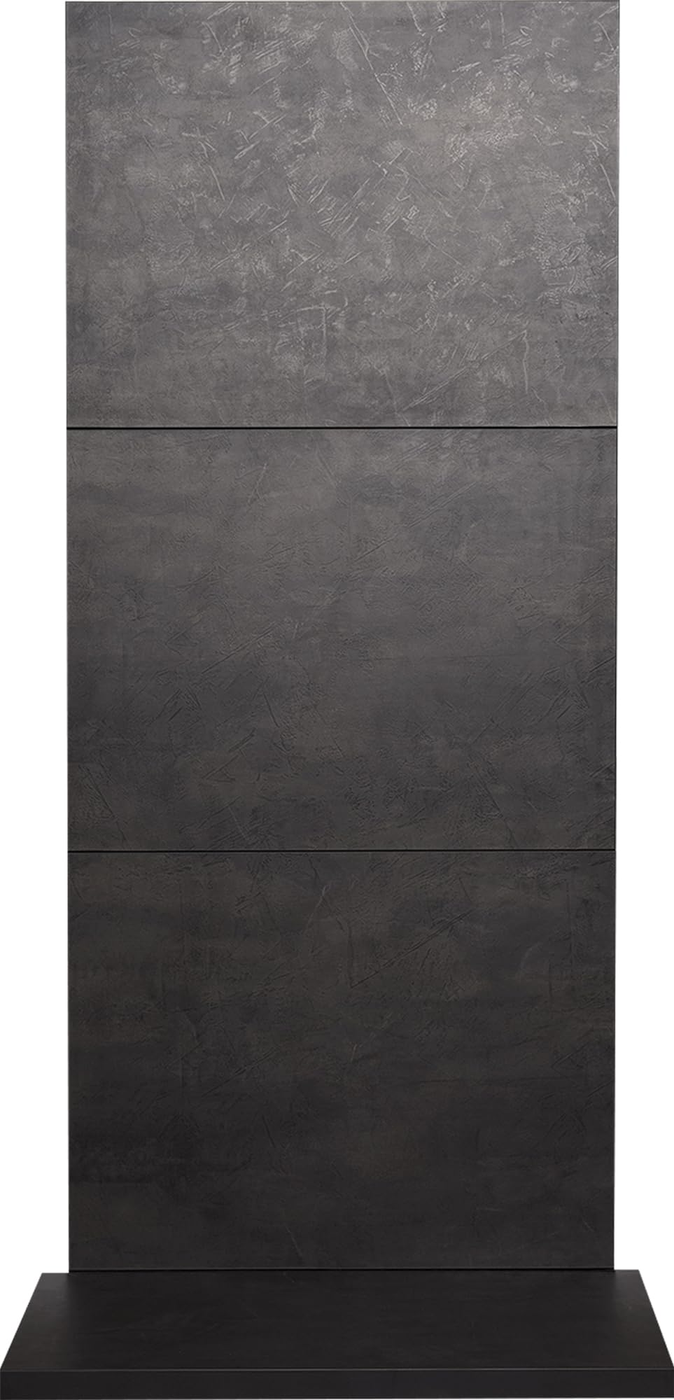Acantha x3 Tile & Hearth Set in Bronze Venetian Plaster Effect