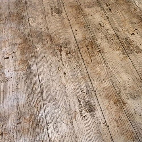 Plain Natural Brown Oak PVC Tablecloth Wooden Plank Rustic Wood Effect Print PVC Vinyl Plastic Oilcloth Table Cloth Dining Protector Water Resistant (Oval 180cm x 135cm (72" x 52" inches))