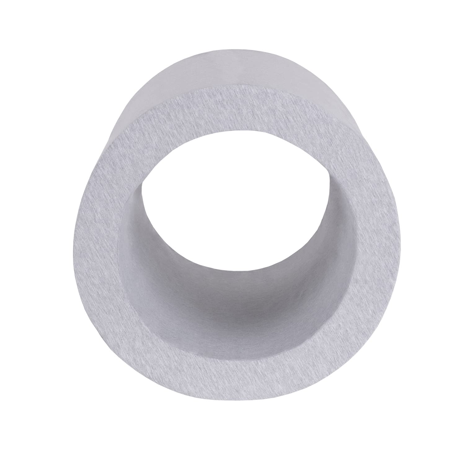 KiddyMoon Area di Gioco in Schiuma per Bambin in Schiuma per Bambini con Fodera Rimovibile Leggero Resistente Perfetto per Gioco Creativo Esercizio, Botte, Grigio Chiaro